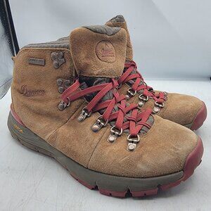 Danner Mountain 600 Womens 7.5 Brown Hiking Boots Waterproof Vibram Camping